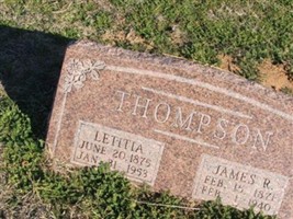 Letitia Thompson Letitia Thompson