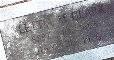 Lettia M. Roberts Aldridge Clark