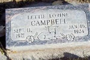 Lettie Lorine Campbell