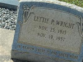 Lettie P Wright