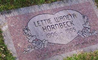 Lettie Waneta Hornbeck