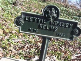 Lettie Whaley Helms