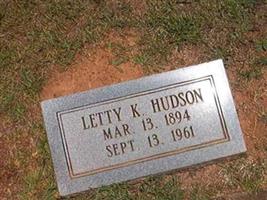 Letty K. Hudson