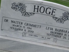 Leva Barbara Rich Hoge