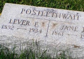 Lever F Postlethwait Lever F Postlethwait
