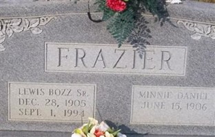 Lewis Bozz Frazier, Sr Lewis Bozz Frazier, Sr