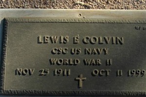 Lewis E Colvin Lewis E Colvin