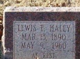 Lewis F Haley Lewis F Haley