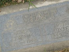 Lewis F. Sharp Lewis F. Sharp