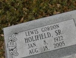 Lewis Gordon Holifield, Sr Lewis Gordon Holifield, Sr