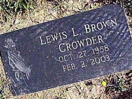 Lewis L. Brown Crowder