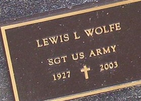 Lewis L. Wolfe Lewis L. Wolfe