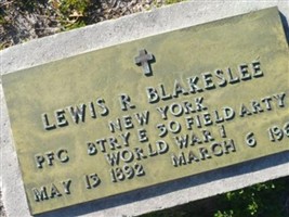 Lewis R. Blakeslee Lewis R. Blakeslee