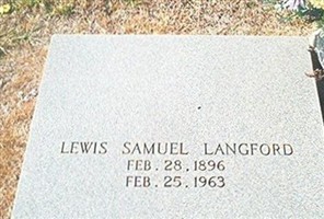 Lewis Samuel Langford Lewis Samuel Langford