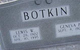 Lewis W. Botkin Lewis W. Botkin