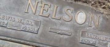 Lewis W Nelson, Sr Lewis W Nelson, Sr
