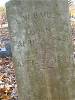 Lewis Winston Bailey, Sr Lewis Winston Bailey, Sr