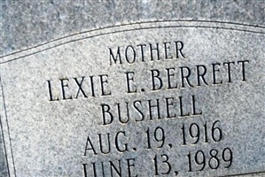 Lexie Barrett Howard Bushell