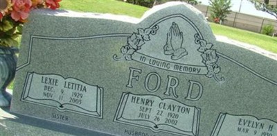 Lexie Letitia Ford Lexie Letitia Ford
