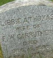 Libbie A Thomas Carruthers Libbie A Thomas Carruthers