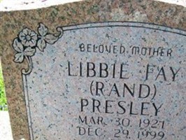 Libbie Fay Rand Presley Libbie Fay Rand Presley