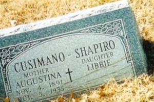 Libbie M Cusimano Shapiro Libbie M Cusimano Shapiro