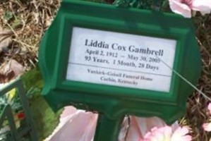 Lida Cox Gambrell Lida Cox Gambrell