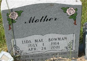 Lida Mae Bowman Lida Mae Bowman