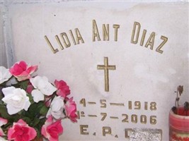 Lidia Antonia Diaz