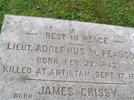 Lieut Adolphus W. Peabody Lieut Adolphus W. Peabody