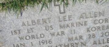 Lieut Albert Lee Allen, Jr Lieut Albert Lee Allen, Jr