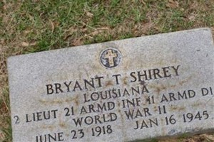 Lieut Bryant T Shirey Lieut Bryant T Shirey