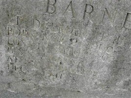 Lieut Delmar H. Barnes