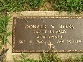 Lieut Donald W Byers