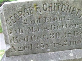 Lieut George F Critchett Lieut George F Critchett