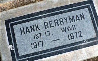 Lieut Hank Berryman