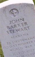 Lieut John Barker Stewart