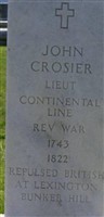 Lieut John Crosier Lieut John Crosier