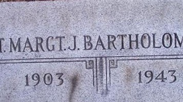 Lieut Margaret J. Bartholomew Lieut Margaret J. Bartholomew