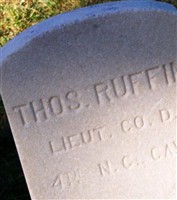 Lieut Thomas Ruffin Lieut Thomas Ruffin