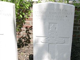 Lieutenant Cedric John Plunket