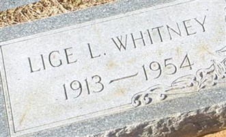 Lige L. Whitney Lige L. Whitney