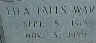 Lila Falls Ward