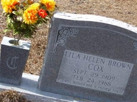 Lila Helen Brown Cox