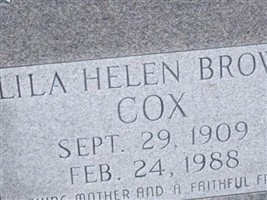 Lila Helen Brown Cox