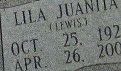 Lila Jaunita Lewis Adams