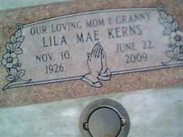 Lila Mae Crippen Kerns Lila Mae Crippen Kerns