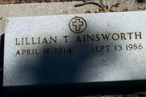 Lilian Thelma Nonnast Ainsworth Lilian Thelma Nonnast Ainsworth