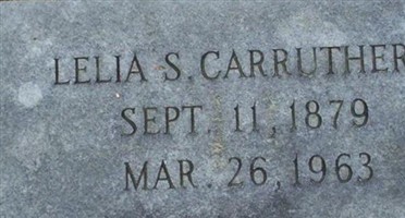 Lilisa S Carruthers Lilisa S Carruthers