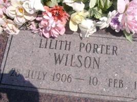 Lilith Porter Wilson